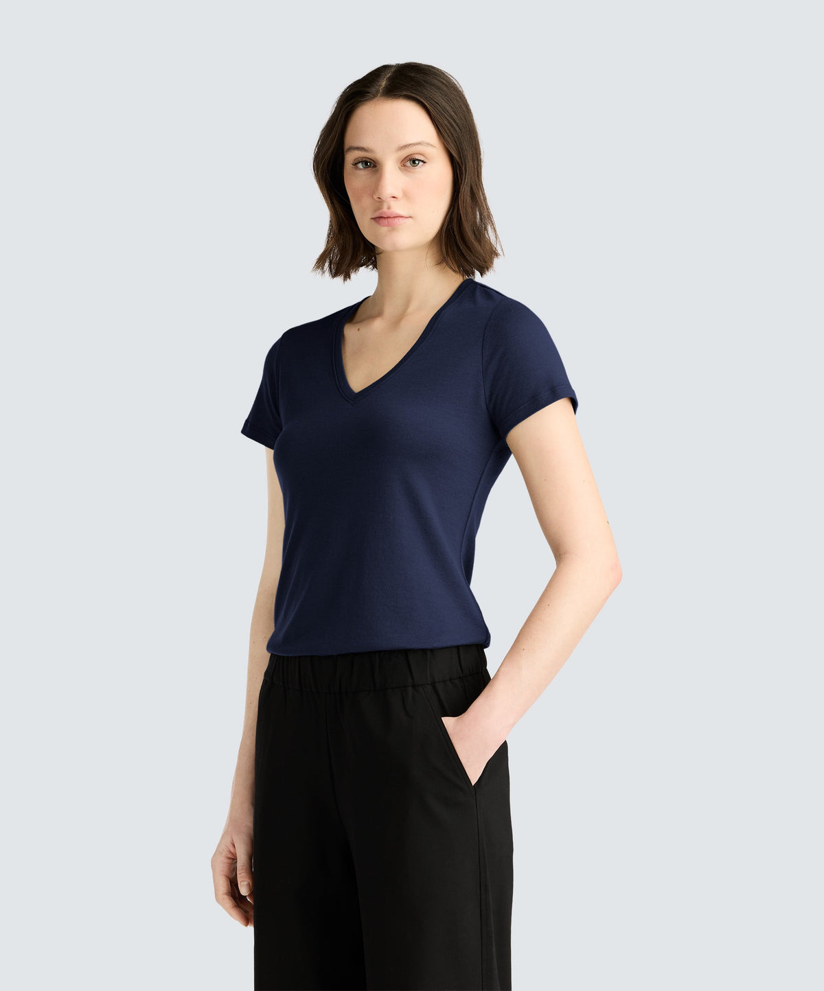 Women's Merino V-Neck T-Shirt