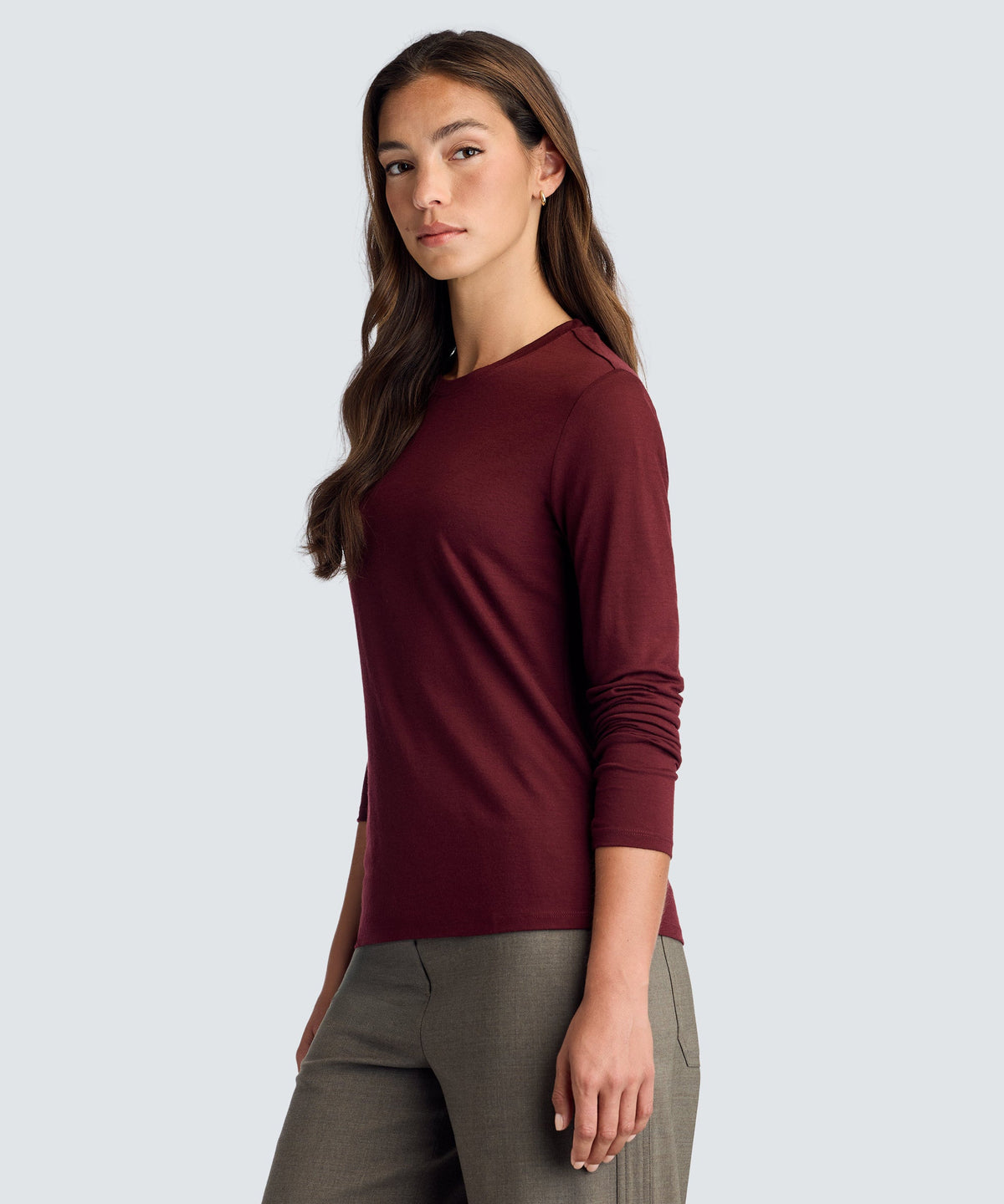 Women's Long Sleeve Merino Crew