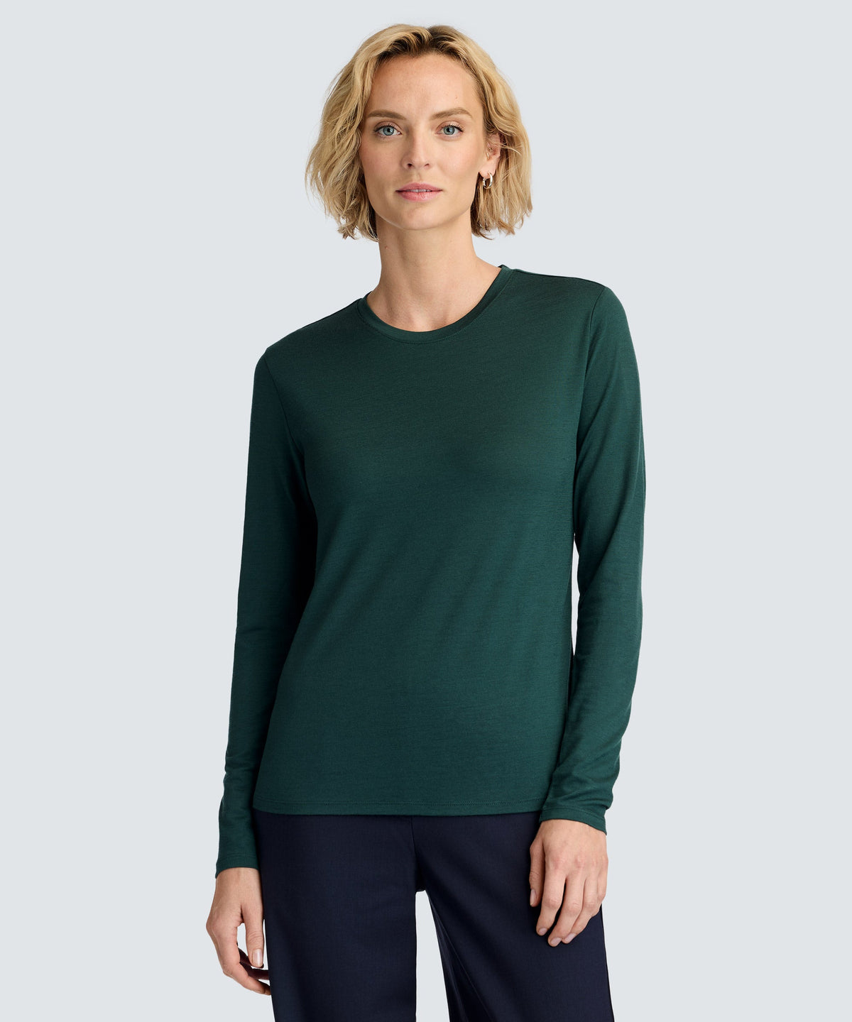Women's Long Sleeve Merino Crew