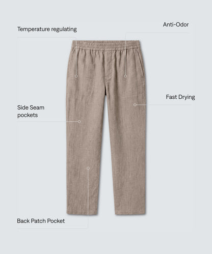 Men's Merino Linen Beach Pants