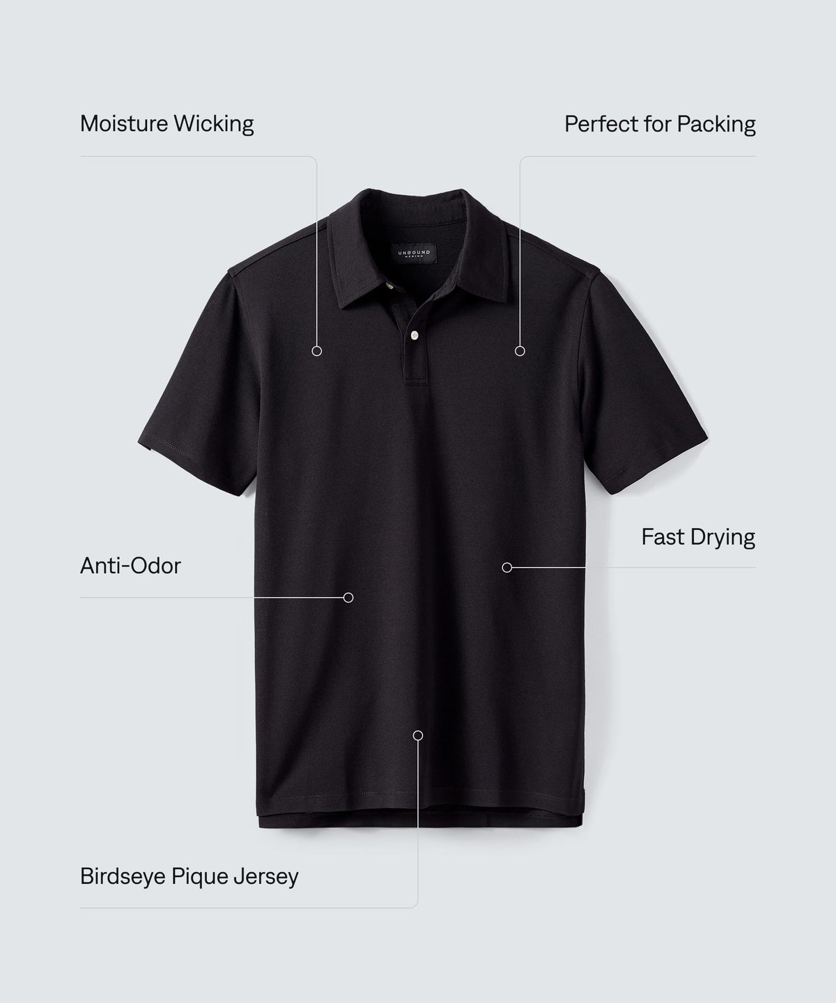 Men's Merino Polo
