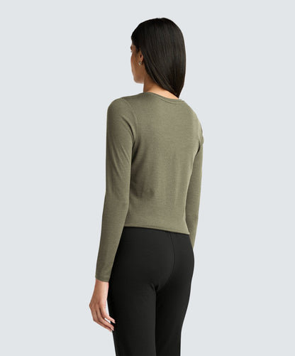 Women's Long Sleeve Merino Crew