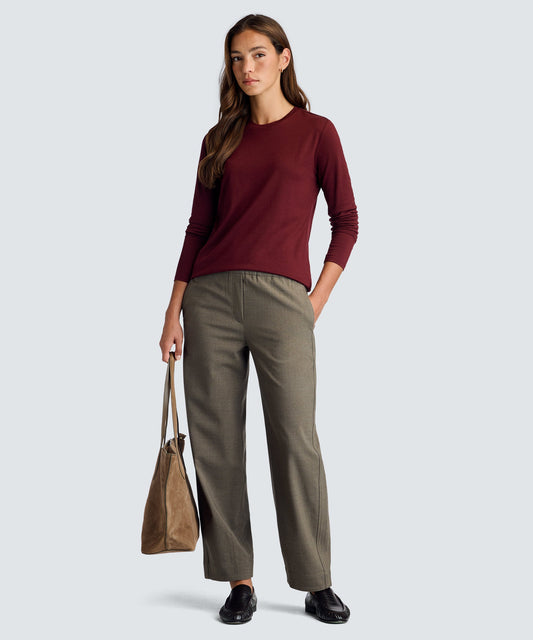Women's Long Sleeve Merino Crew