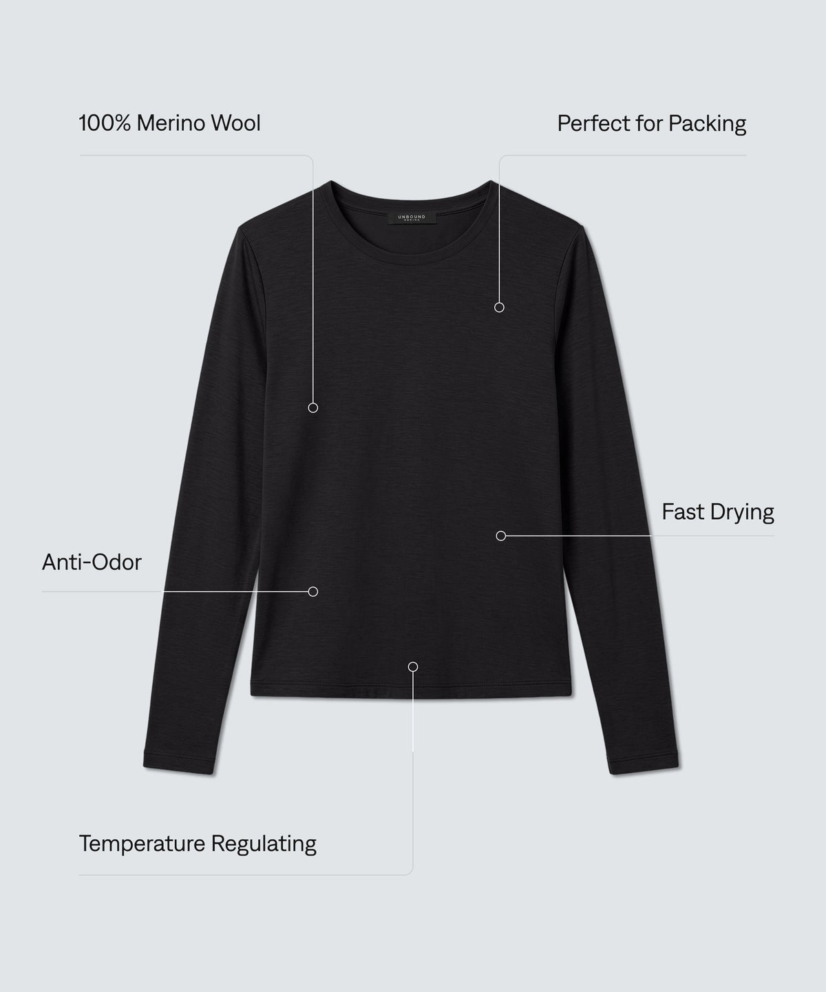 Women's Ultrafine Merino Sleep Longsleeve