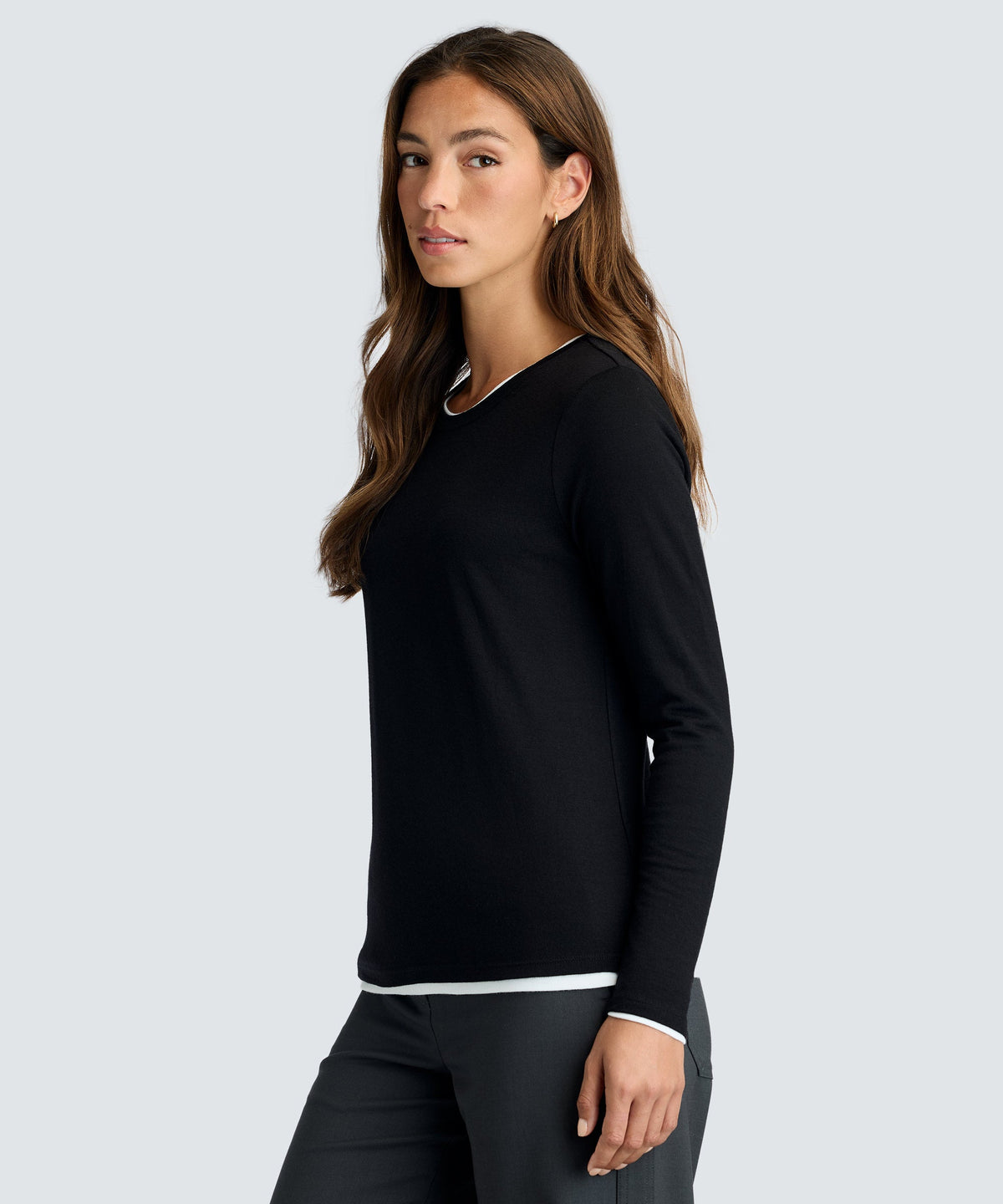 Women's Long Sleeve Merino Crew