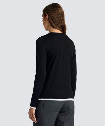 Women's Long Sleeve Merino Crew